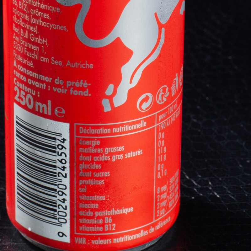 Red Bull summer édition pastèque 25cl  Boissons énergisantes