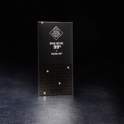 Chocolat noir infini 99% 90g Michel Cluizel  Tablettes de chocolat