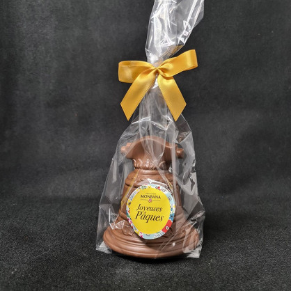 La cloche chocolat au lait Monbana 100g