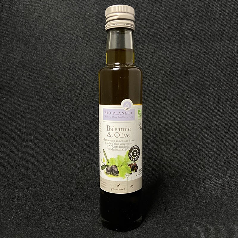 Huile d'olive & balsamique bio Bio Planète 250ml  Huiles