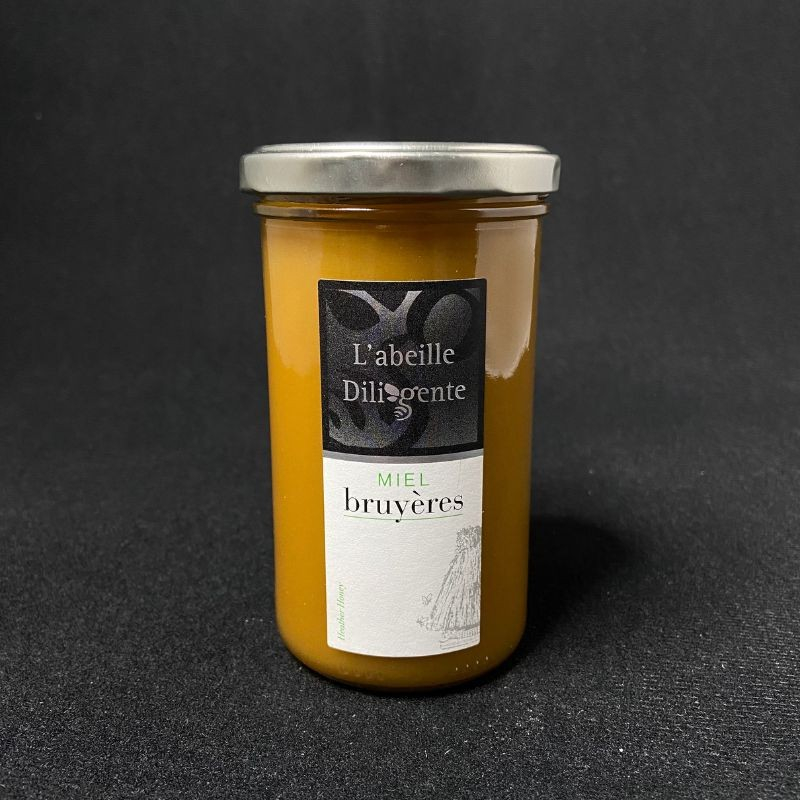 Miel de bruyères L'abeille Diligente 350g  Miels