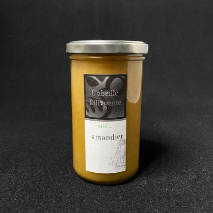 Miel d'amandier 350g L'Abeille Diligente  Miels