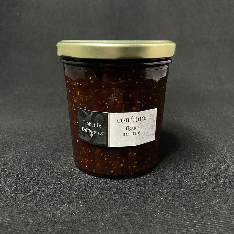 Confiture de figues L'abeille Diligente 375g  Confitures