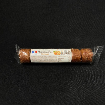 Mini nonettes orange 60g L'Abeille Diligente  Gâteaux