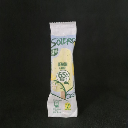 Glace bâtonnet Solero citron menthe  Glaces en bâtonnets et cornets