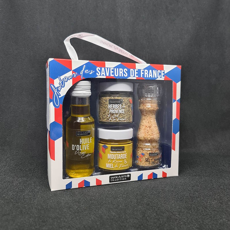 Coffret autour des saveurs de France Savor&Sens  Coffret