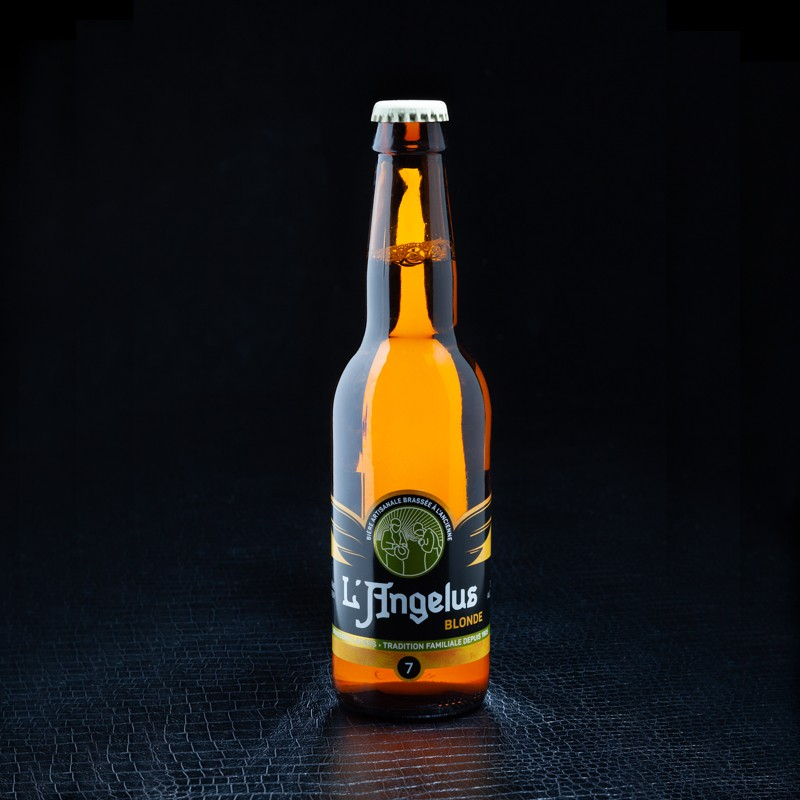 Bière L'Angelus 7% Blonde 33cl  Bières blondes