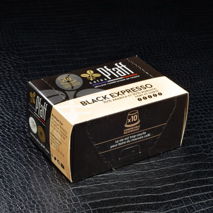 Capsules black expresso x10 Pfaff  Capsules et dosettes