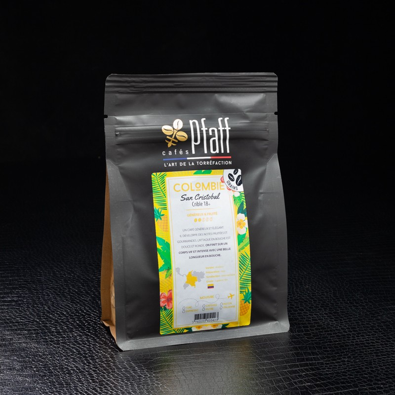Colombie San Cristobal grain 250g Pfaff  Grains