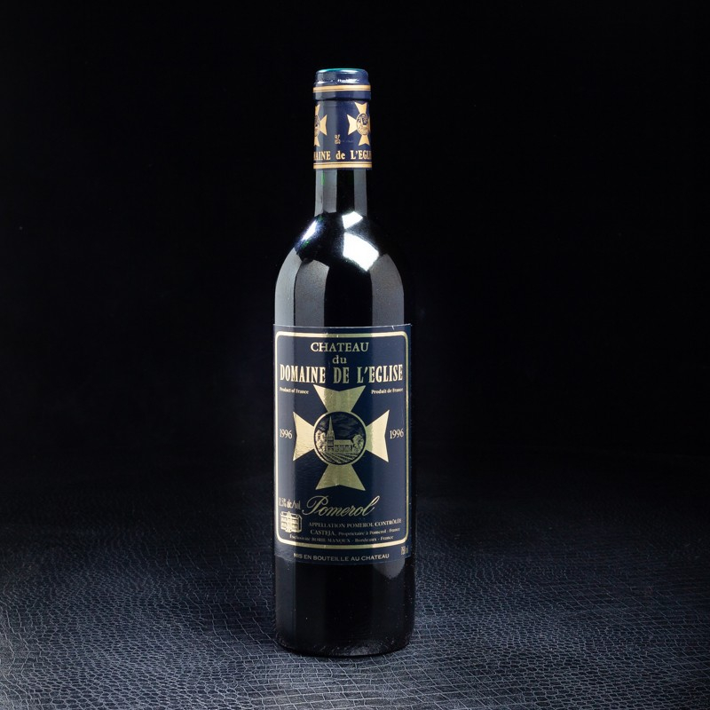 NPT - Vin rouge Pomerol 1996 Château du Domaine de l'Eglise 75cl  Accueil