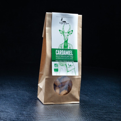 Biscuit cardamiel 140g La Pierre Qui Tourne  Biscuits