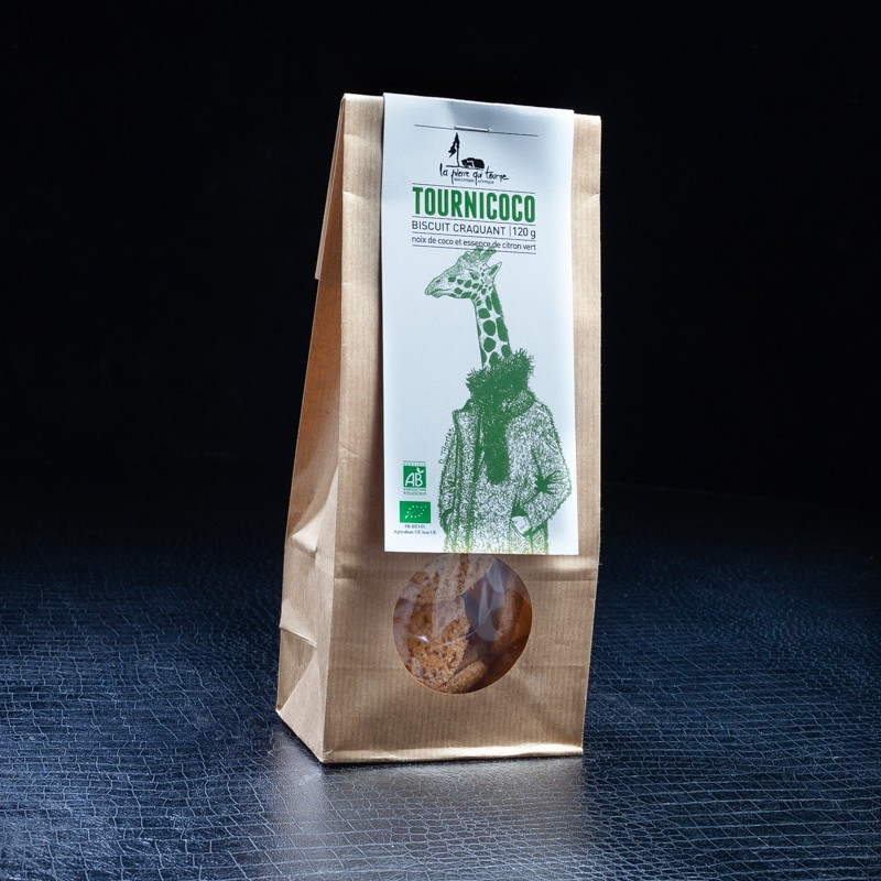 Biscuit tournicoco 120g La Pierre Qui Tourne  Biscuits