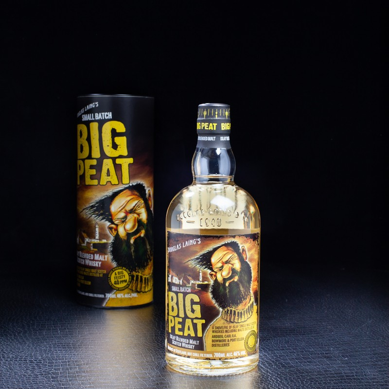 Whisky Ecossais Blended Malt Islay Big Peat 46% 70cl avec coffret  Blended whisky