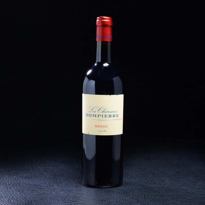 NPT - Vin rouge Médoc 2016 Les Charmes de Dompierre 75cl  Accueil