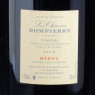 NPT - Vin rouge Médoc 2016 Les Charmes de Dompierre 75cl  Accueil