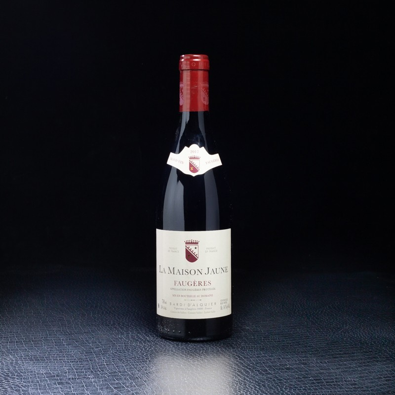 NPT- Vin rouge Faugères Maison Jaune 2017 Domaine Alquier 75cl  Accueil