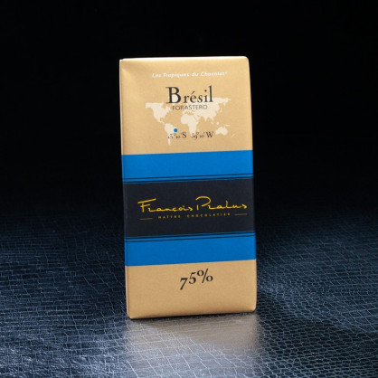 Brésil chocolat 75% 100g Pralus  Tablettes de chocolat