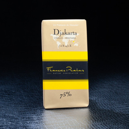 Djakarta chocolat 75% 100g Pralus  Tablettes de chocolat