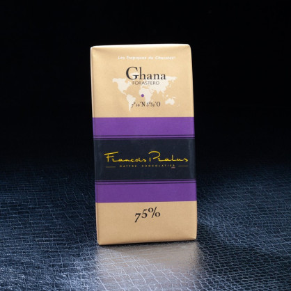 Ghana chocolat 75% 100g Pralus  Tablettes de chocolat