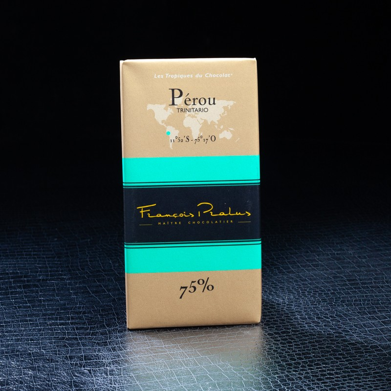 Pralus Pérou chocolat 75% 100gr  Tablettes de chocolat