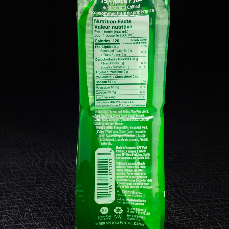 Exposed 50cl Alo  Aloe vera
