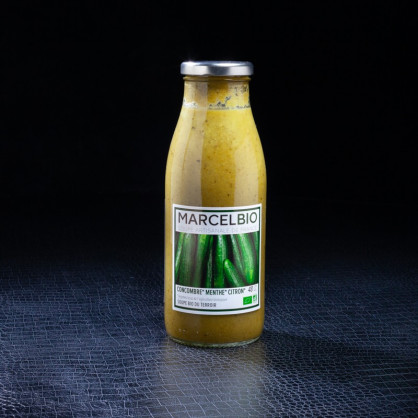 Soupe concombre menthe citron 48cl Marcel Bio  Soupes et croutons