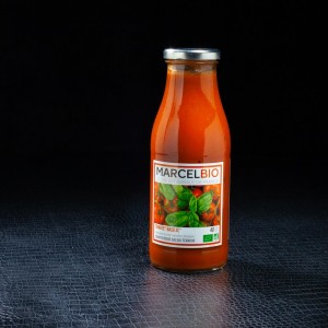 Soupe tomate basilic Marcel Bio 48cl  Soupes et croutons