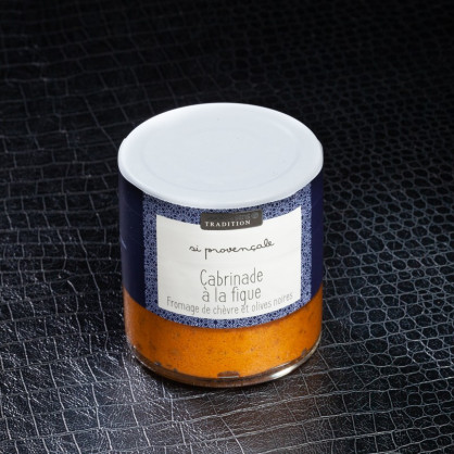 Tartinable cabrinade à la figue 100g Savor&Sens  À tartiner