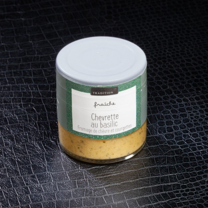 Tartinable chevrette au basilic 100g Savor&Sens  À tartiner