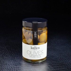 Olives vertes sans noyau Kalios 160gr  Olives