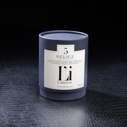 Infusion délice n°5 boîte en vrac 60g L’Infuseur  Infusions et tisane