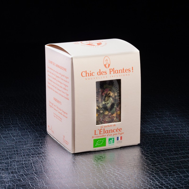 Infusion bio l’élancée 12x19,2g Chic des Plantes  Infusions et tisane