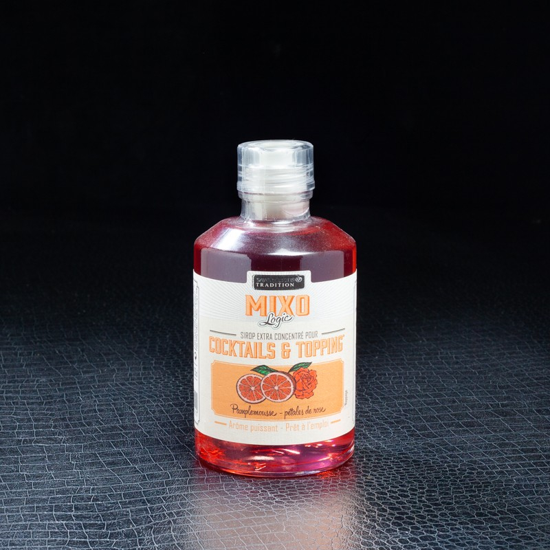 NPT - Sirop topping pamplemousse pétale de rose Savor&Sens 25cl  Accueil