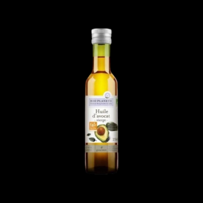 Huile avocat vierge équitable bio 250ml Bio Planète  Huiles