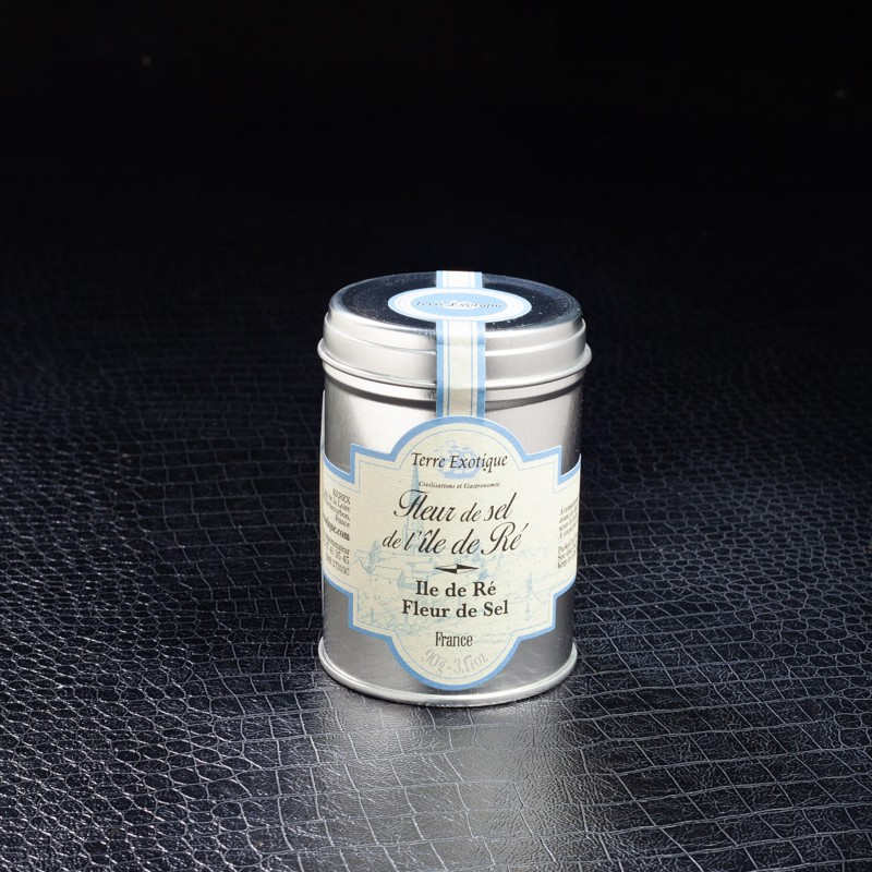 Fleur de sel île de Ré Terre Exotique 90gr  Sel