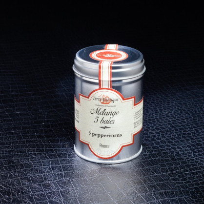 Mélange 5 baies 60g Terre Exotique  Poivre