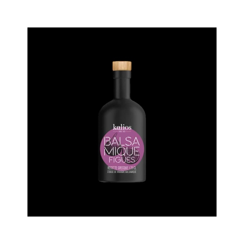 Vinaigre balsamique figue 25cl Kalios  Vinaigres