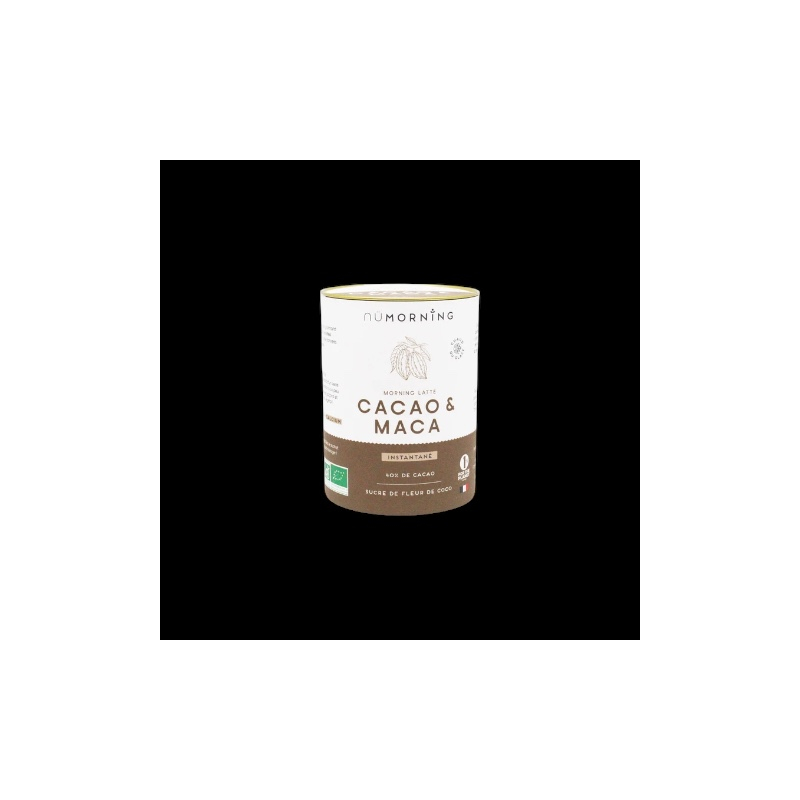 Cacao et maca bio 100g Nü Morning  Préparations pour boissons chaudes