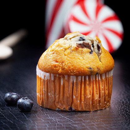 NPT - Muffin myrtilles  Pâtisserie US