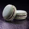 Macaron myrtille  Macarons sucrés