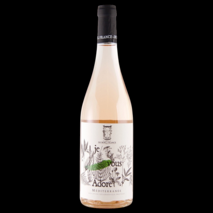 IGP Méditerrannée rosé Je vous adore 75cl Domaine De Boel  Rhône