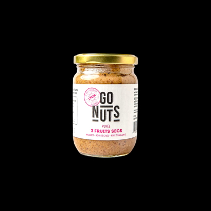 Purée 3 fruits 250g Go Nuts  Pâtes à tartiner