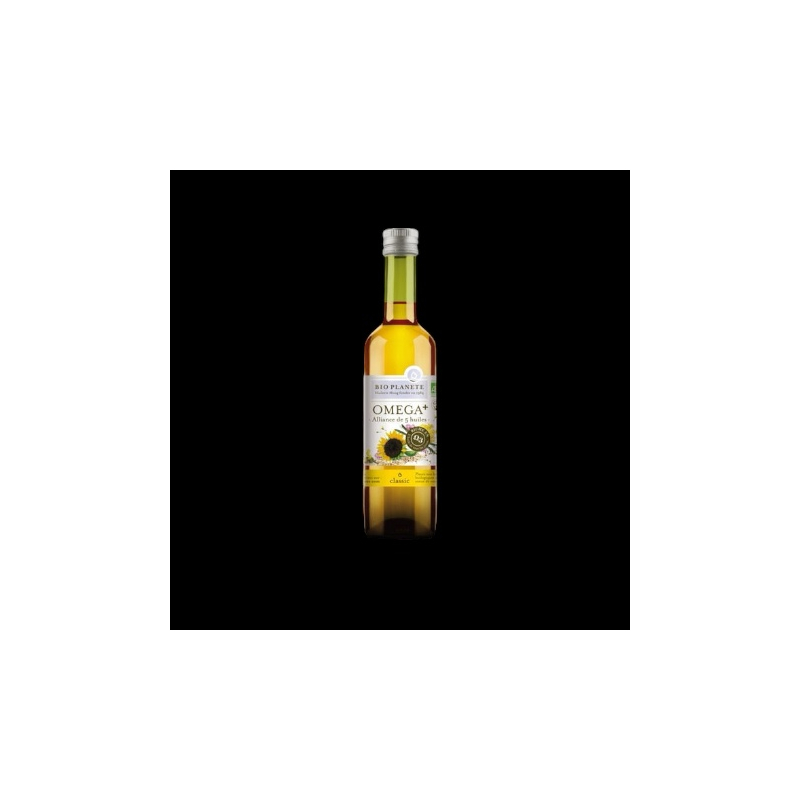 Huile oméga+ alliance 5 huiles bio 50cl Bio Planète  Huiles