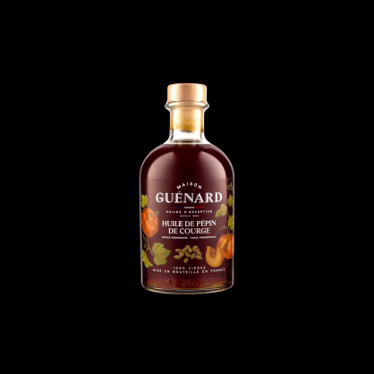 Huile pépin courge 100% vierge 24cl Guénard  Miels