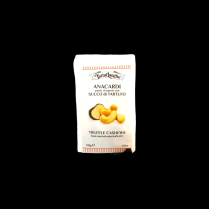 Noix de cajou glacées jus de truffe 50g Tartuflanghe  Fruits secs