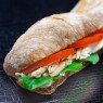 Le Poulet crudités et ses menus  Les sandwichs froids