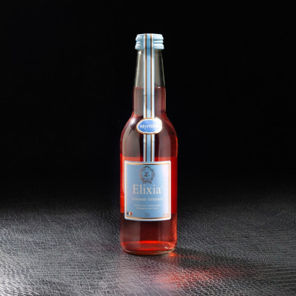 Limonade myrtille 33cl Elixia  Limonades, limes et tonics