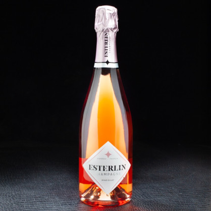 Champagne rosé Eclat 75cl Esterlin  Rosé
