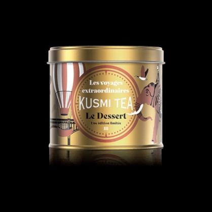 Le dessert bio 2025 boite métal 125g Kusmi Tea  Thé noir