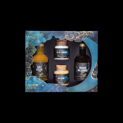 Coffret nuage de truffe 320g Savor et Sens  Coffret salé